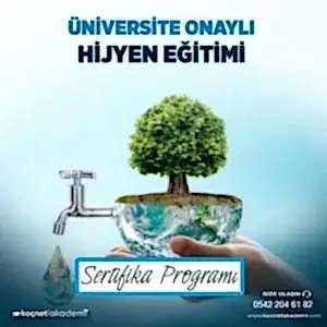 Üniversite Onaylı Hijyen Eğitimi Sertifikası