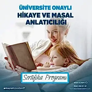 Üniversite Onaylı Hikaye ve Masal Anlatıcılığı