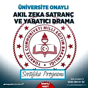 Üniversite Onaylı Akıl Zeka Satranç Ve Yaratıcı Drama