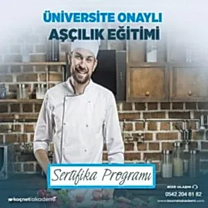 Üniversite Onaylı Aşçılık Eğitimi