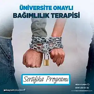 Bağımlılık Danışmanlığı Eğitimi Sertifikası