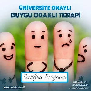 üniversite onaylı Duygu Odaklı Terapi Sertifika programı
