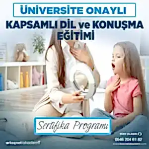Üniversite Onaylı Dil ve Konuşma Bozuklukları Kapsamlı Eğitimi